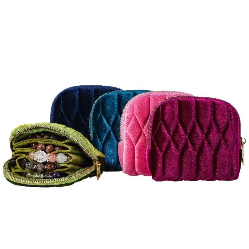 Eco-friendly jewelry bag Travel jewelry pouch