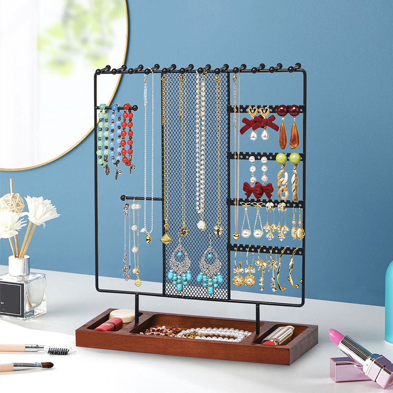 factory price Grid multi-layer jewelry display stand