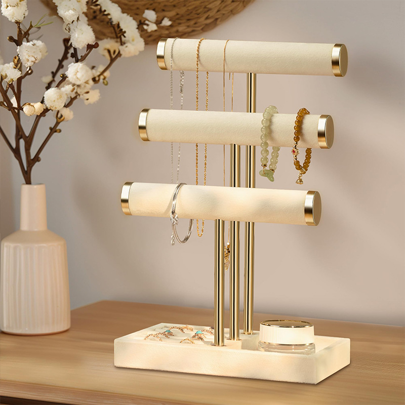 Necklace and earrings display stand
